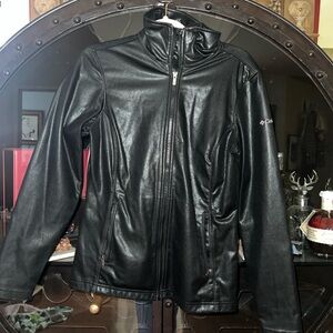 Columbia Black Full-Zip Jacket